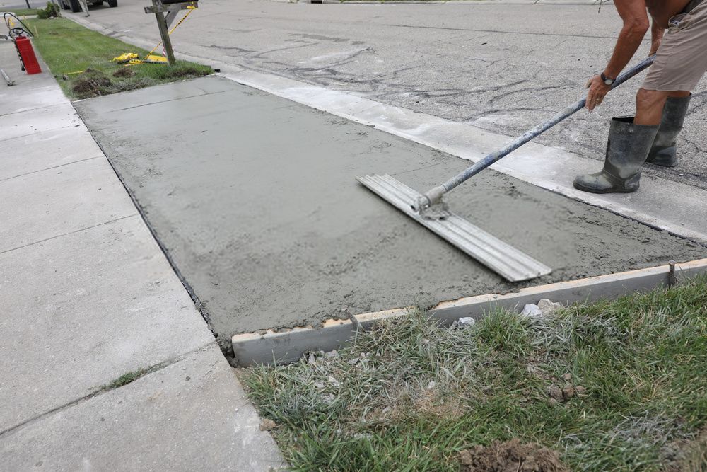 driveway resurfacing performed by East Valley Concrete pros in Chandler, AZ