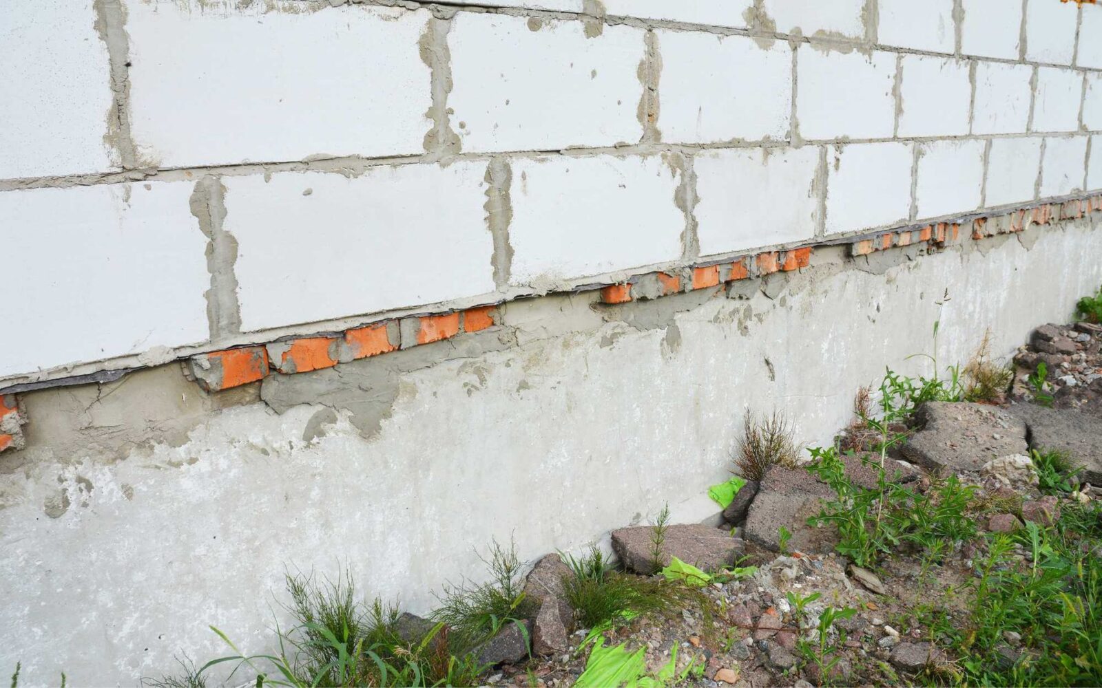 wall foundation installed by East Valley Concrete